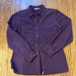 Woolrich Women’s Rich Purple Casual Buttonup Shirt